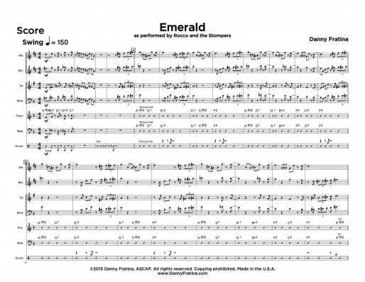 Emerald score sample
