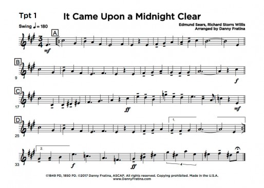 It Came Upon a Midnight Clear - Tpt 1