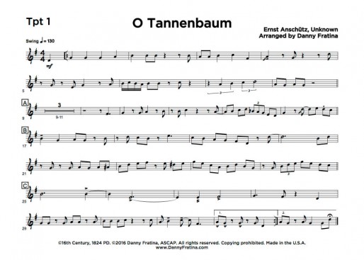 O Tannenbaum - Tpt 1