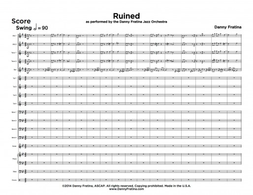 Ruined score samples