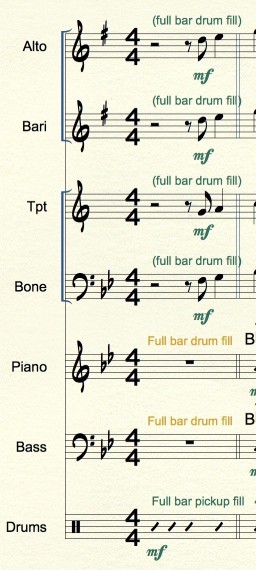 example of full bar pickup